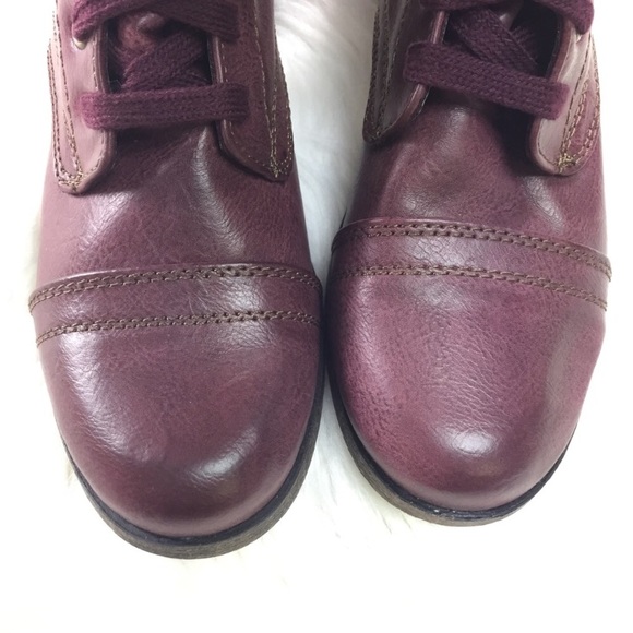 NEW Mossimo Khalea Combat Lace up Biker Boots Sz 8 - Picture 4 of 8